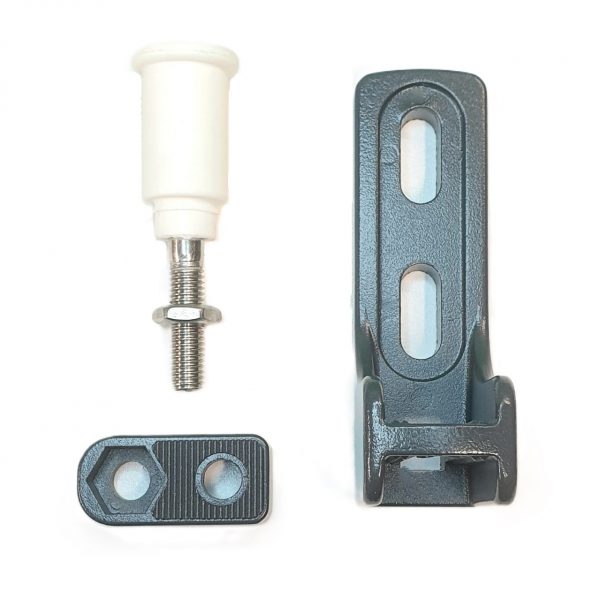 Support Guide avec olive - La Toulousaine Ral 7016 (Gris anthracite) Pièces détachées