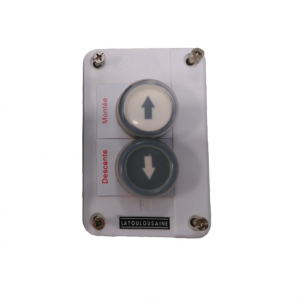 Boîte à 2 boutons BBA2 pour Industrie avec presse étoupe Réf. 1105249
