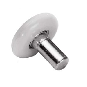 Galet haut Ø46 Nylon avec tige Ø14 - Lg = 30 mm pour sectionnelle VILLA Levée réduite La Toulousaine Réf. : 1100848