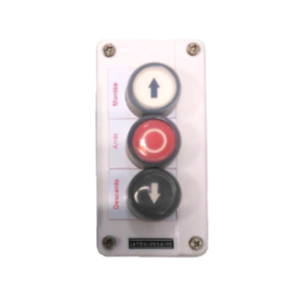 Boîte à 3 boutons en applique BBA3 avec presse étoupe Réf. : 1105777